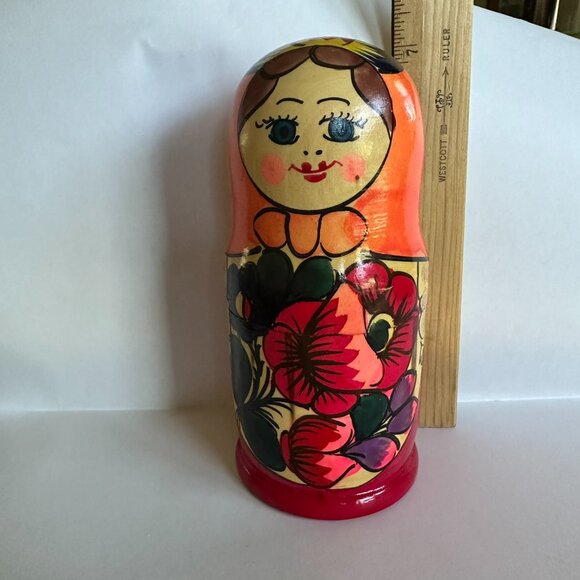 Russian Nesting Doll-Vintage - Picture 4 of 4